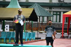 Melalui Apel Tahun 2021, Danrem 133/NW Ingatkan Prajurit Siap Hadapi Tugas