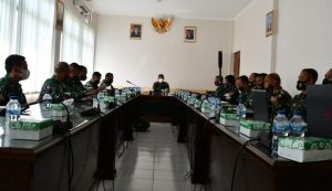 Korem 133/NW Gelar Rapat Awal, Persiapan Latihan Menghadapi Tugas Operasi