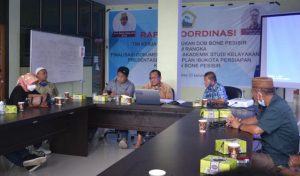 Ridwan Tohopi Pimpin Rapat Tim Kerja, Bahas Finalisasi Pembentukan Bone Pesisir