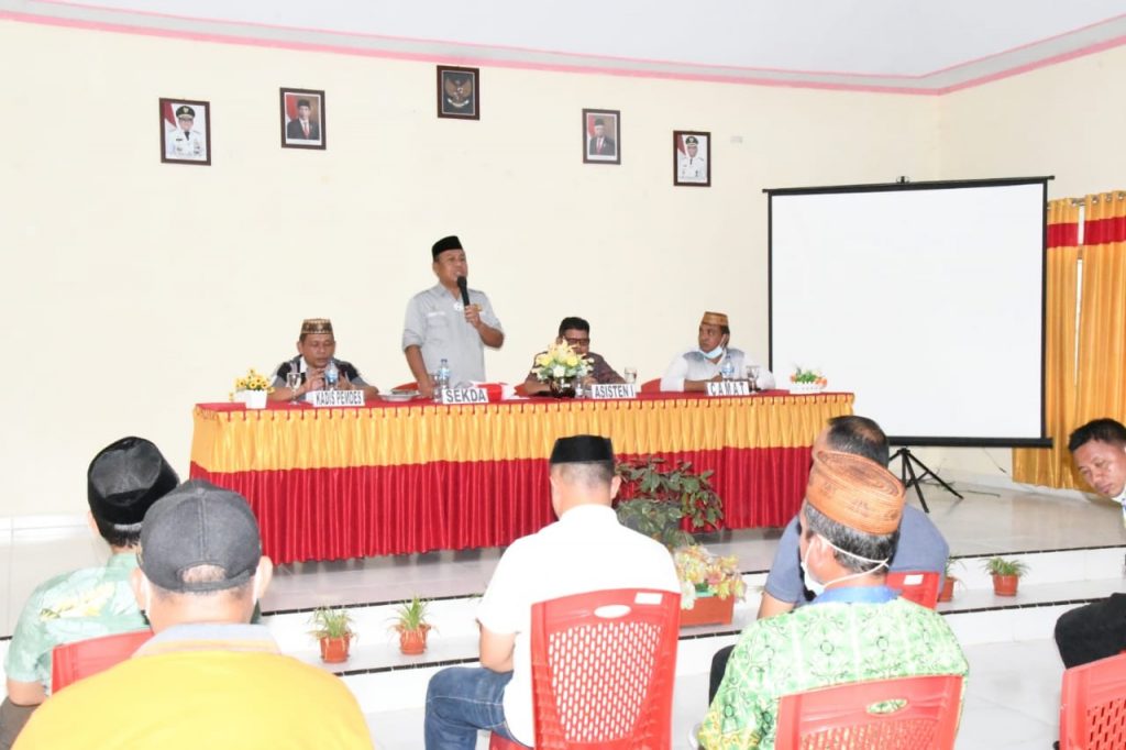 Dorong Peningkatan Kinerja ASN, Ridwan Yasin Berikan Pembinaan