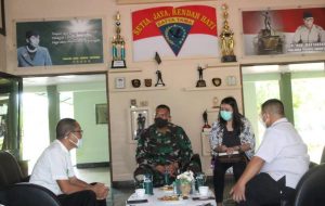 Dikbud dan Staf Bupati Gorontalo Siap Dukung Yonif 713/ST