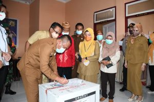 Vaksin Sinovac Tiba di Gorut, Ridwan Harap Covid-19 Segera Berakhir