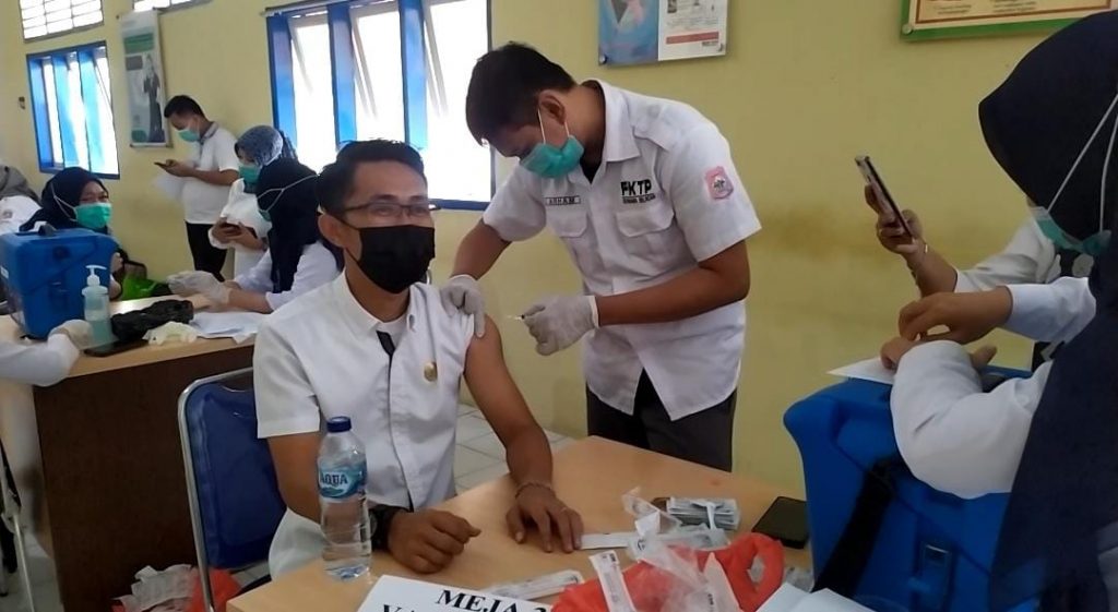 Sukseskan Vaksinasi Covid-19, Di BoneBol Sebanyak 259 Orang Telah Disuntik