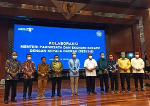 Kepada Menparekraf, Plh Bupati Bonebol Paparkan Program Unggulan Pariwisata