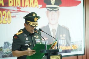 Pangdam XIII/Merdeka Menutup Pendidikan Pertama Bintara TNI AD TA 2020