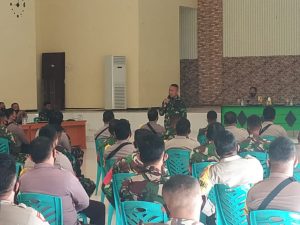 Satukan Persepsi Tangani Covid-19, Kodim 1314 Gorut Gelar Apel Gabungan