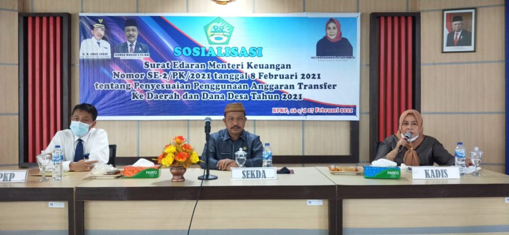 Sekda Boalemo Tegasi Pemdes, Manfaatkan Penggunaan DD dengan Baik