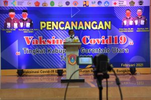 Vaksinasi Covid–19 di Gorut Dimulai, Indra : Masyarakat Jangan Khawatir