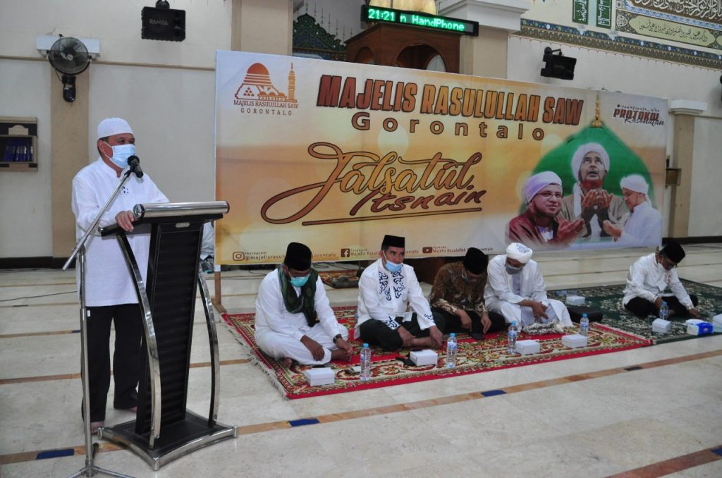 Wagub Hadiri Peringatan Milad Pertama Majelis Rasulullah Gorontalo