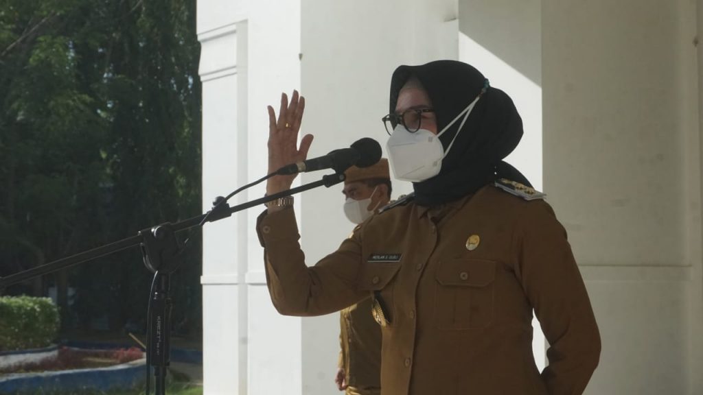 Wabup Merlan Tegaskan Kantor Pemda Bonbol Tanpa Asap Rokok
