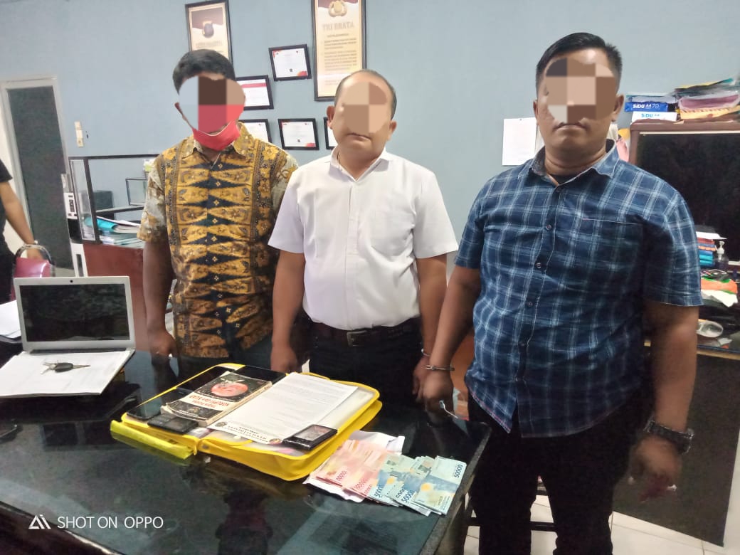 2 Oknum Wartawan, 1 Oknum Advokat, Diringkus Polisi