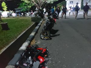 Balap Liar di Blok Plan Kantor Bupati Gorut, Menelan Korban