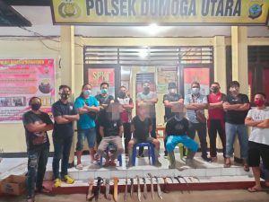 Polisi Amankan Sejumlah Sajam, Dijalur Pertambangan