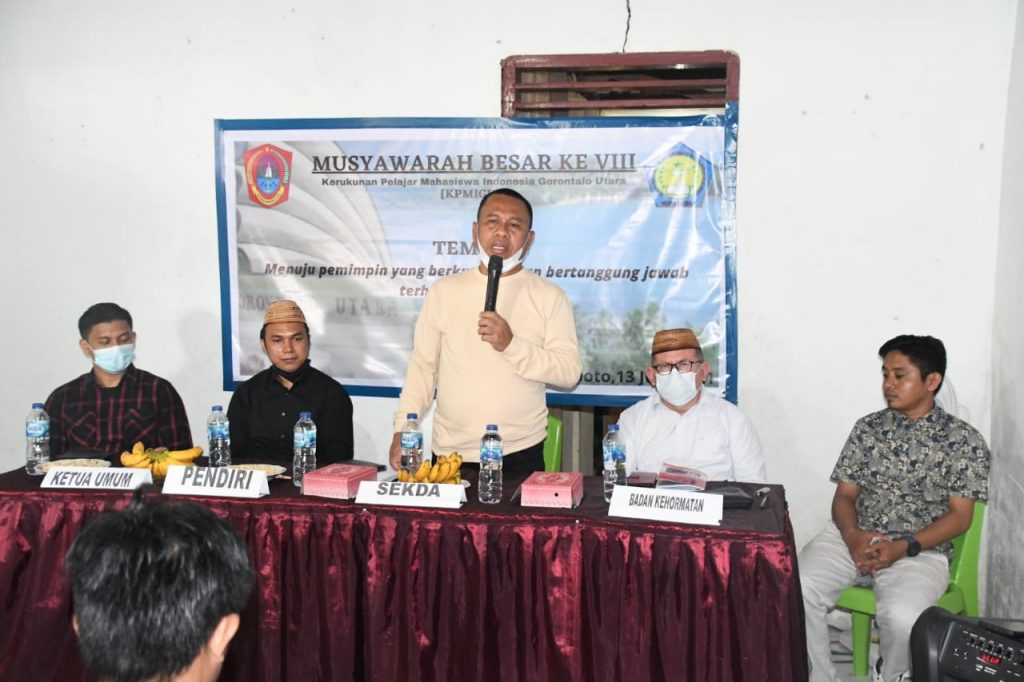 Ridwan Akan Upayakan Realisasikan Rehabilitasi Gedung Sekretariat KMPI-GU