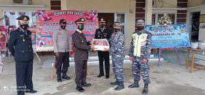 Rayakan HUT Bhayangkara ke-75, Polres Gorut Terima Sejumlah Ucapan