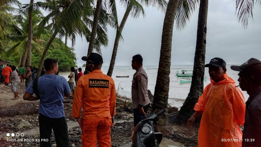Seorang Nelayan Gorontalo Hilang, Basarnas Lakukan Pencarian