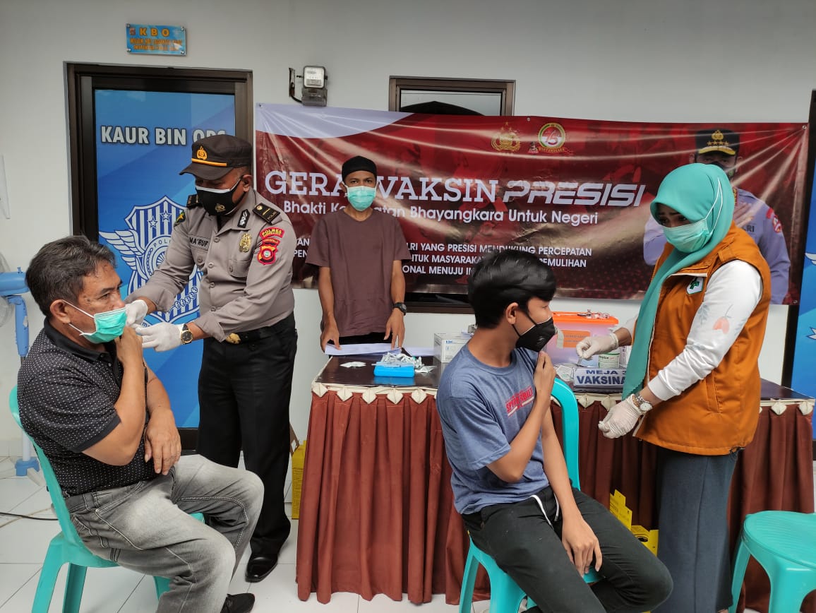 Polda Gorontalo Siapkan 20 Gerai Vaksin Presisi