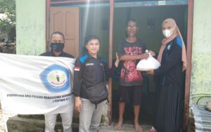 PAPMIB-G Berikan Bantuan Sembako kepada Korban Banjir di Bone Bolango