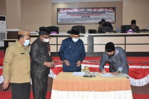 Melalui Sidang Paripurna, DPRD Boalemo Bahas Rancangan KUA-PPAS Tahun Anggaran 2022