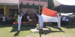 SMAN 1 Paguyaman Pantai Gelar Upacara Peringatan Hari Pahlawan