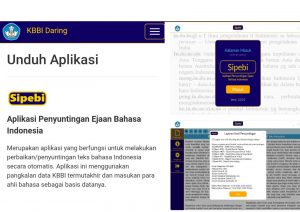 Buruan Download! Aplikasi Sipebi Mudahkan Penyuntingan Teks Bahasa Indonesia
