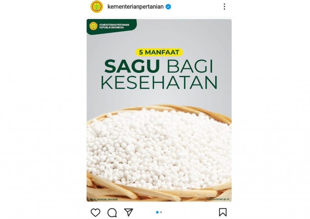 Manfaat Sagu Bagi Kesehatan