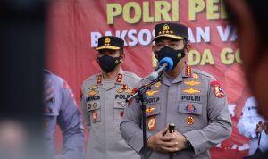 Kapolri Apresiasi Pencapaian Vaksinasi Gorontalo Melewati Angka 70 persen