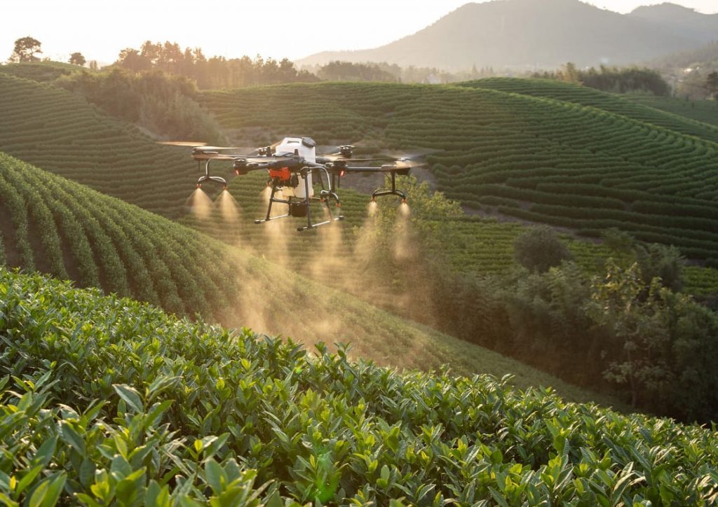Pengaplikasian Pestisida Berbasis Drone pada Pertanian Modern