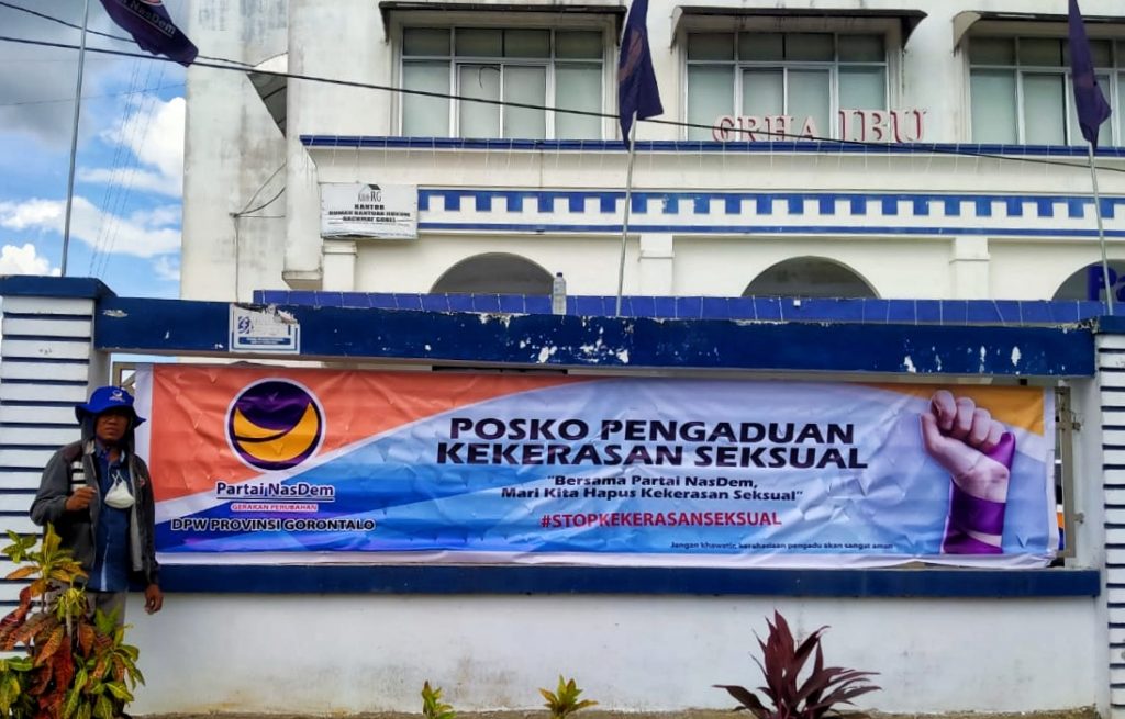 NasDem Gorontalo Siapkan Posko Pengaduan Kekerasan Seksual