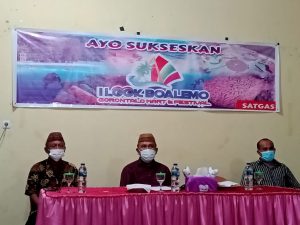 Lantik Satgas Pengawasan, Anas Ajak Pemuda Botumoito Sukseskan Event I Look Boalemo