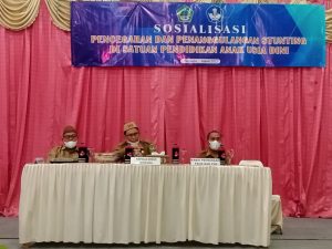 Percepat  Penurunan Stunting, Bidang PAUD & PNF Dikpora Boalemo Gelar Sosialisasi