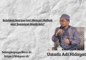 Bolehkah Seorang Istri Mencari Nafkah saat Suaminya Masih Ada? Begini Penjelasan Ustadz Adi Hidayat
