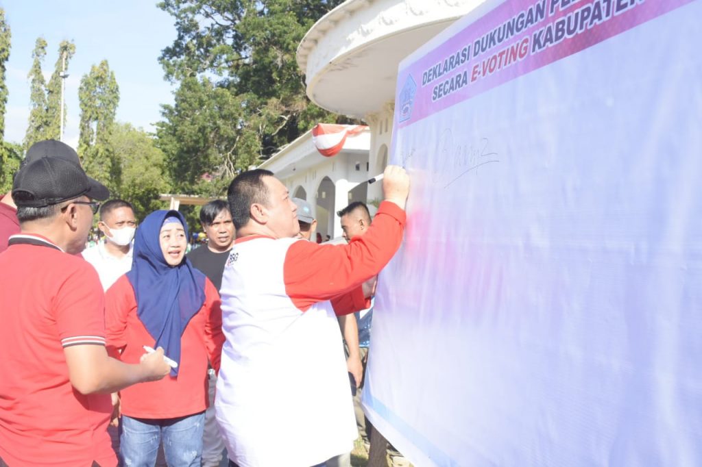 Tahapan Sudah Dimulai, Hendriwan Ajak Masyarakat Boalemo Sukseskan Pilkades Secara e-Voting