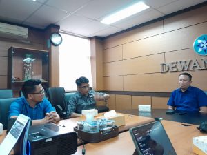 Disambut Dewan Pers, Ridwan Mooduto Sampaikan Rencana Munas I PJS