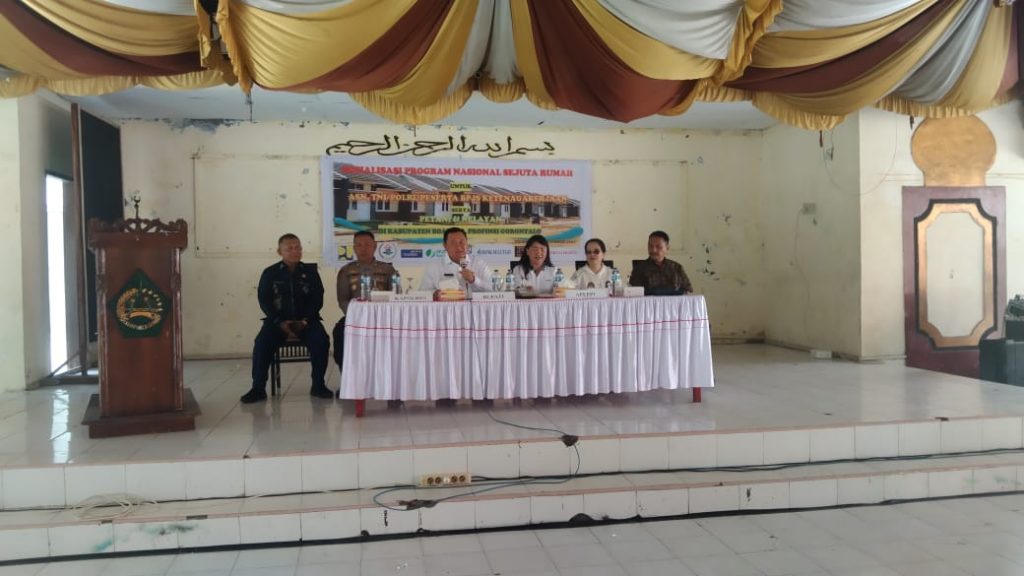 Kabar Baik! ‘Program Sejuta Rumah’ Kabupaten Boalemo Dapat Jatah 300 Unit