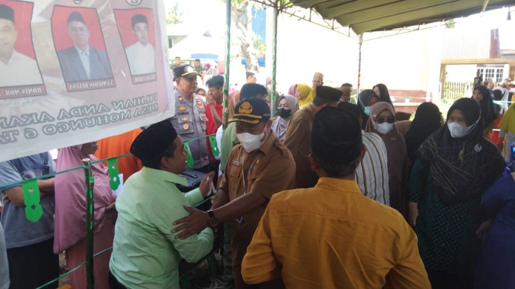 Pilkades Secara E-voting di Boalemo Disambut Baik Masyarakat