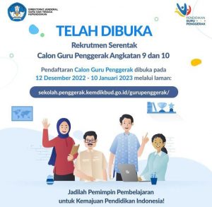 Buruan Daftar! Telah Dibuka Pendaftaran Calon Guru Penggerak