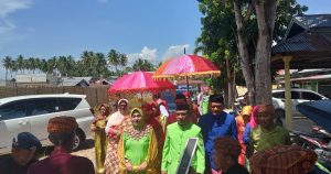 Jalani Prosesi Adat Molo’opu, Camat Baru Buntulia Harap Arahan dan Bimbingan