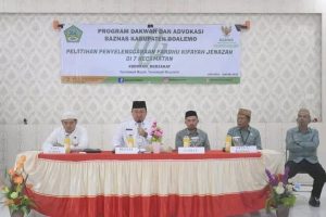 Buka Pelatihan Penyelenggaraan Fardhu Kifayah Jenazah, Berikut Harapan PJ Hendriwan