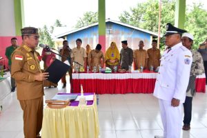 Bupati Pohuwato Minta Penjabat Kades Manunggal Karya Lakukan Kerja Kolaboratif