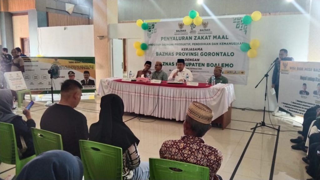 Pj Hendriwan Sebut Program Baznas Dapat Menurunkan Angka Kemiskinan di Boalemo