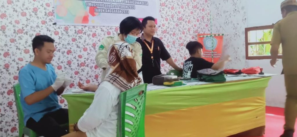 Cegah Faktor Resiko PTM, Puskesmas Mananggu Gencar Lakukan Posbindu PTM