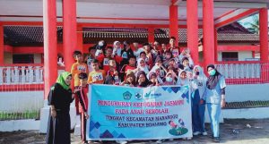 Tingkatkan Derajat Kesehatan Siswa, PKM Mananggu Lakukan Pengukuran Kebugaran Jasmani