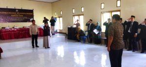 Ketua KPU Boalemo Pimpin Langsung Apel Kesiapan Pantarlih