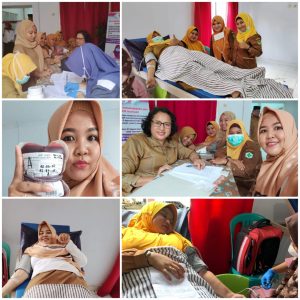 Bantu Sesama, Puskesmas Mananggu Kembali Gelar Donor Darah