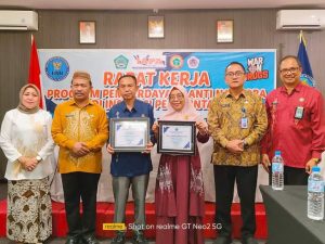 Konsisten dan Aktif dalam PIC, Dua OPD di Boalemo Dapat Apresiasi dari BNN