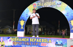 Pemda Gorut Akan Gelar Turnamen Sepak Bola Bupati Ceria Cup 2