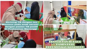 Peringati Hari TB Sedunia, PKM Mananggu Lakukan Tes Mantoux pada Anak