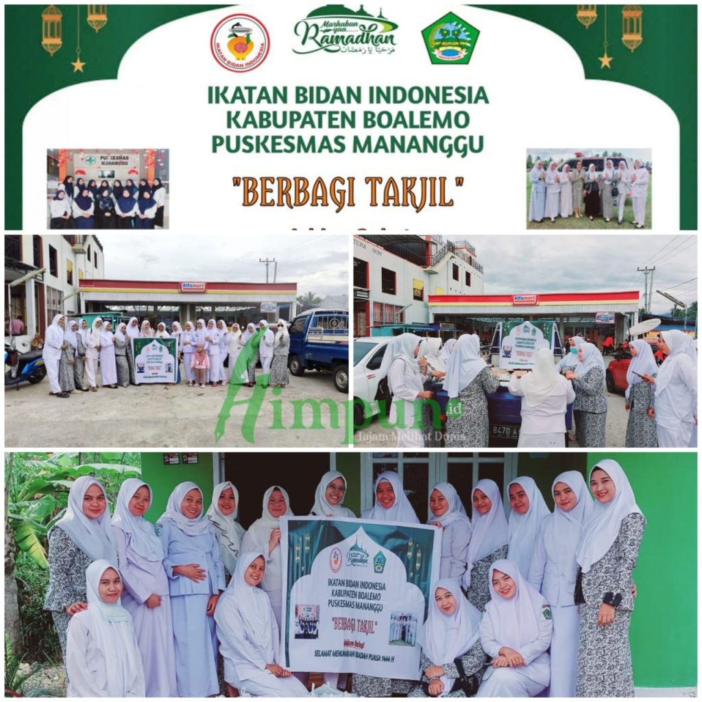 Peduli terhadap Masyarakat, IBI PKM Mananggu Berbagi Takjil