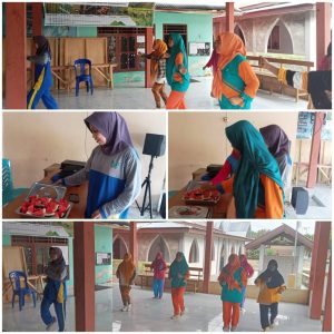 PKM Mananggu Senam Germas Bersama Pemdes Tabulo Selatan